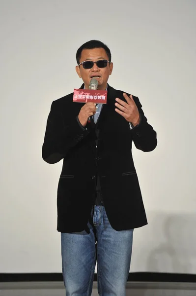 Hong Kong Reżysera Wong Kar Wai Mówi Podczas Ceremonii Otwarcia — Zdjęcie stockowe