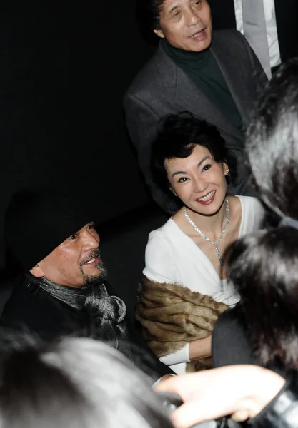 Hong Kong Actress Maggie Cheung Pictured Opening Ceremony Bulgari Retrospective — Stock Photo, Image