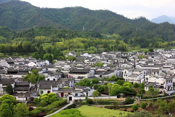 Pohled Tradiční Budovy Vesnici Xidi Která Uvedena Jako Památka Světového — Stock fotografie