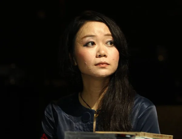 중국가 Hongfei 온라인 그녀가 이벤트 후베이 우한에서 2013 사진입니다 — 스톡 사진