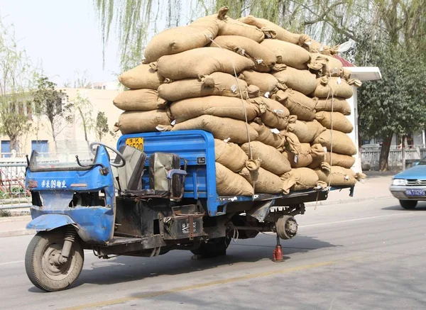 Overloaded Vehicles in China