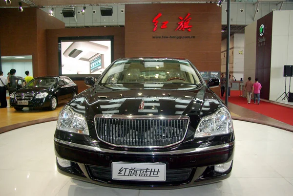 File Hongqi Shengshi Hongqi Hq3라고 시에서 자동차 디스플레이에 있습니다 장쑤성 — 스톡 사진