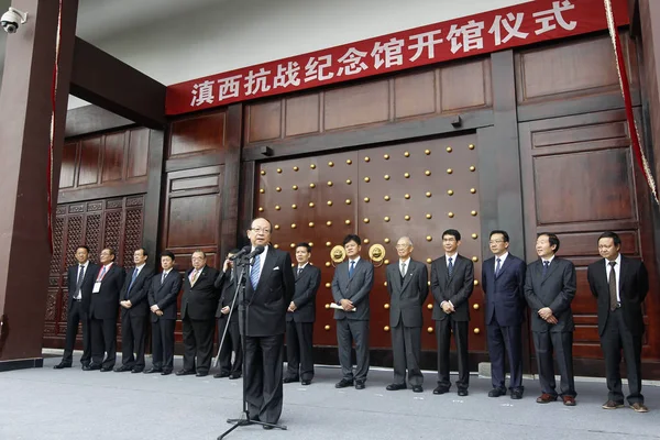 John Chiang Político Del Kuomintang Taiwán Nieto Del Líder República — Foto de Stock