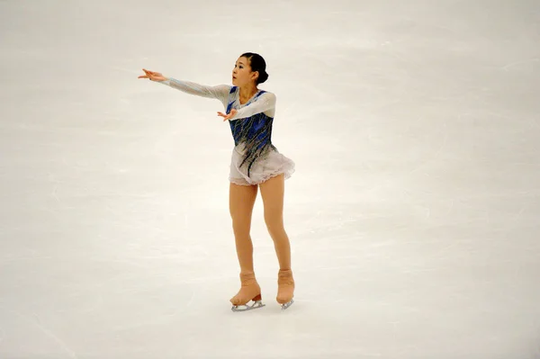 Kanako Murakami Japonii Wykonuje Podczas Pucharu Chiny 2013 Isu Grand — Zdjęcie stockowe