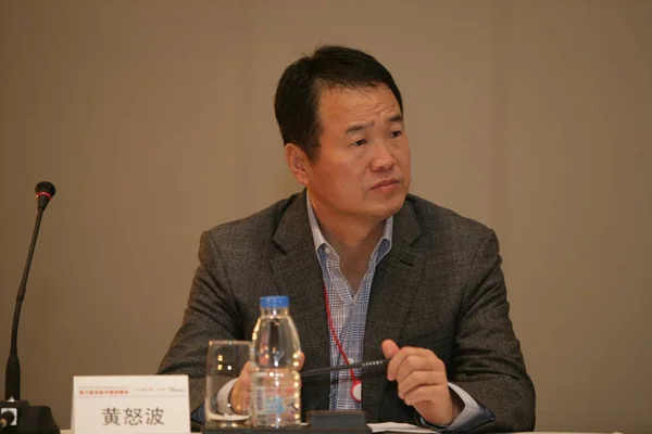 Huang Nubo Předseda Zhongkun Group 2012 2012 Podílí — Stock fotografie