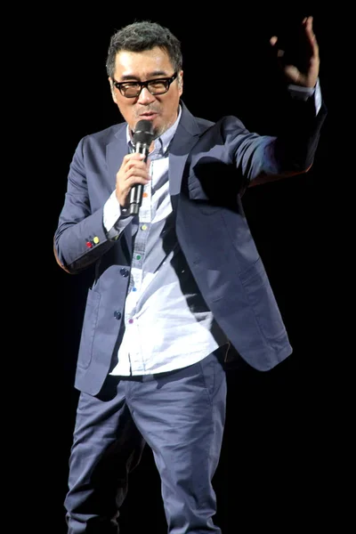 Taiwanees Zangeres Jonathan Lee Presteert Tijdens Zijn Concert Taipei Taiwan — Stockfoto
