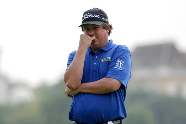 Jason Dufner Degli Stati Uniti Considera Colpo Durante Primo Turno — Foto Stock