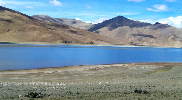 Dosya Nagarze Ilçesinde Yamdrok Gölü Görünümü Güneybatı Çin Tibet Özerk — Stok fotoğraf