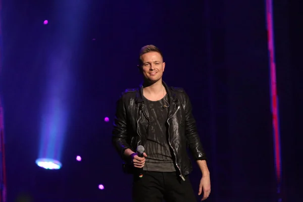 Ніки Ірландський Хлопчика Групи Westlife Зображений Під Час Прощального Туру — стокове фото