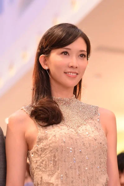 Taiwanesisches Model Und Schauspielerin Lin Chi Ling Posiert Bei Der — Stockfoto