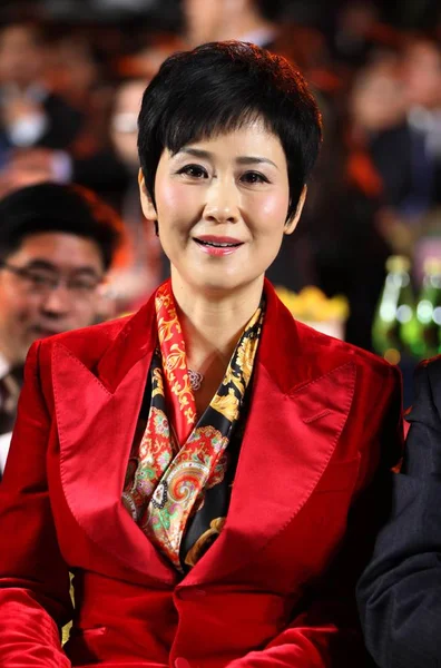 Xiaolin Předsedkyně Čínské Moci Mezinárodní Holding Limited Dcera Bývalého Čínského — Stock fotografie
