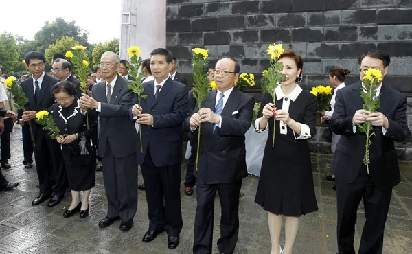 John Chiang Político Del Kuomintang Taiwán Nieto Del Líder República — Foto de Stock