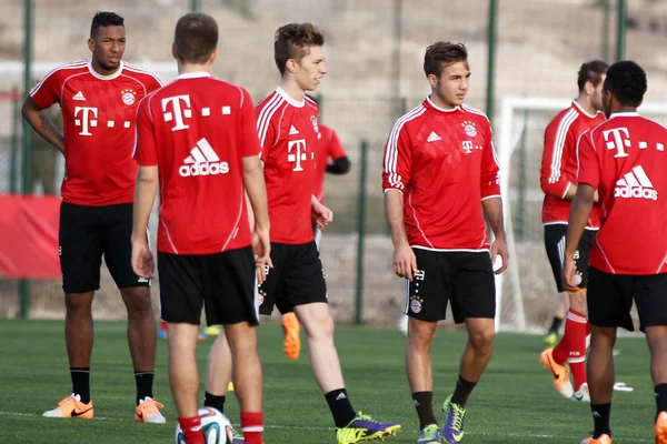 Futebolistas Germanys Bayern Munique Participam Uma Sessão Treinamento Durante Copa — Fotografia de Stock