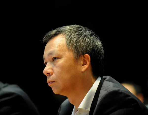Jonathan Zhaoxi Director Ejecutivo Alibaba Com Ltd Asiste Una Ceremonia —  Fotos de Stock