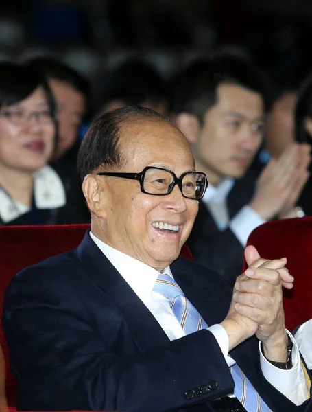 Dossier Vissen Voorzitter Van Cheung Kong Holdings Beperkt Voorzitter Van — Stockfoto