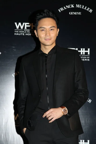 Hong Kong Actor Julian Cheung Poses Arrives Launch Party Franck — Stock Photo, Image