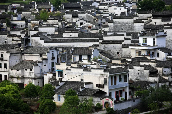 Datei Ansicht Traditioneller Gebäude Dorf Xidi Das Als Weltkulturerbe Gelistet — Stockfoto