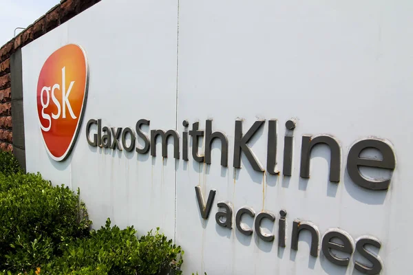 Vue Usine Vaccins Glaxosmithkline Pudong Shanghai Chine Juillet 2013 — Photo