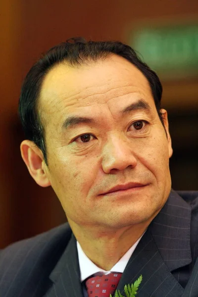 Wen Qingshan Entonces Vicepresidente Contable China National Petroleum Corp Presidente —  Fotos de Stock