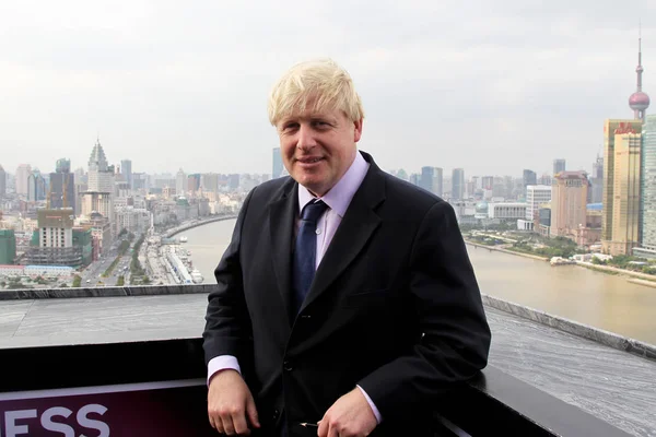 Boris Johnson Attends Event Promote Low Carbon Life Style Day — Stock Photo, Image