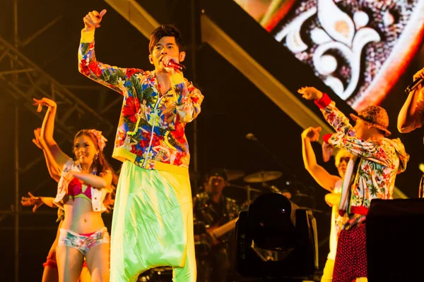 Taiwanesiska Sångaren Jay Chou Utför Sin 2013 World Tour Konsert — Stockfoto
