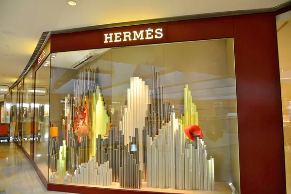 Магазин Hermes Фото Торговом Центре Гонконге Китай Декабря 2012 — стоковое фото