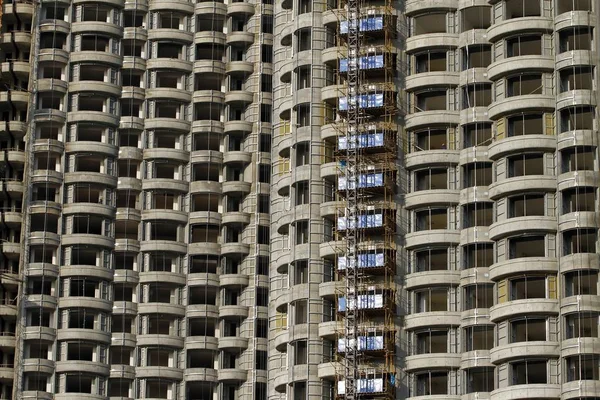 Een Nieuw Hoogbouw Residentieel Appartementencomplex Aanbouw Nanjing City East Chinas — Stockfoto