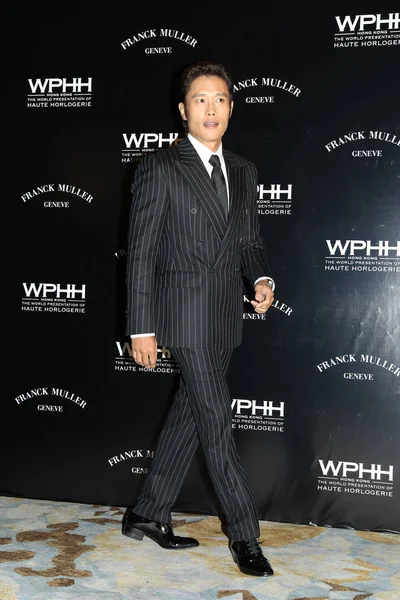 Ator Sul Coreano Lee Byung Hun Caminha Quando Chega Uma — Fotografia de Stock