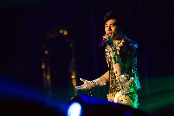 Taiwanesiska Sångaren Jay Chou Utför Sin 2013 World Tour Konsert — Stockfoto