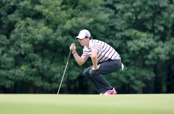 Rory Mcilroy Severního Irska Výstřel Prvním Kole Hsbc Champions Golfový — Stock fotografie