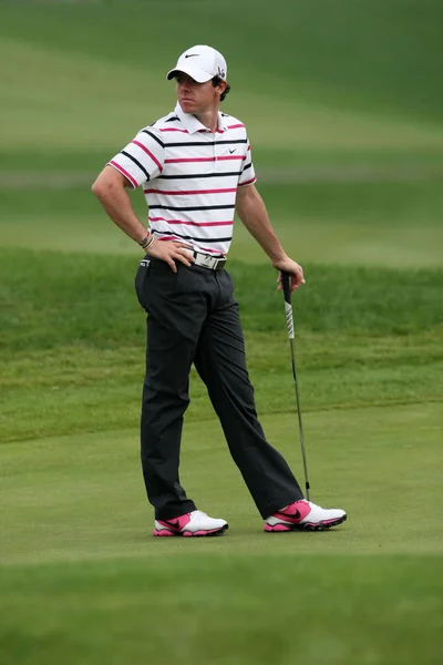 Golfista Rory Mcilroy Irlanda Norte Retratado Primeira Rodada Torneio Golfe — Fotografia de Stock