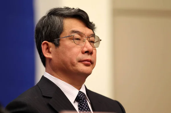 Liu Tienan Pak Místopředseda Národního Rozvoje Reformní Komise Ndrc Ředitel — Stock fotografie