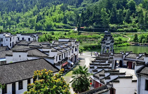 File View Traditional Buildings Xidi Village Which Has Been Listed Stock Image