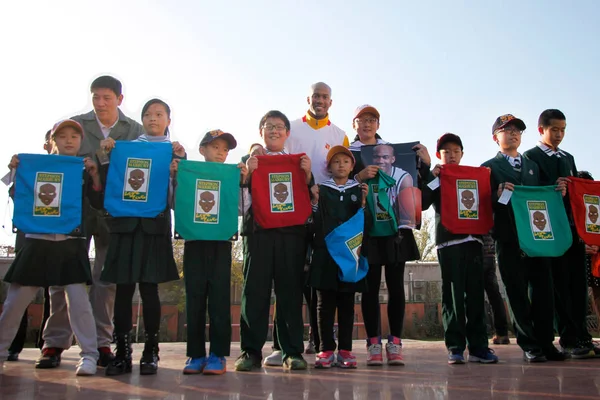 Amerikaanse Basketballer Stephon Marbury Van Chinas Beijing Eenden Center Hoogste — Stockfoto