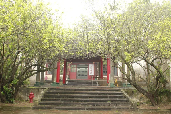 Vue Temple Des Cinq Seigneurs Haikou Province Hainan Chine Méridionale — Photo