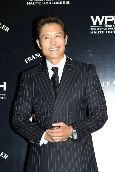 South Korean Actor Lee Byung Hun Smiles Arrives Launch Party — Stock Photo, Image