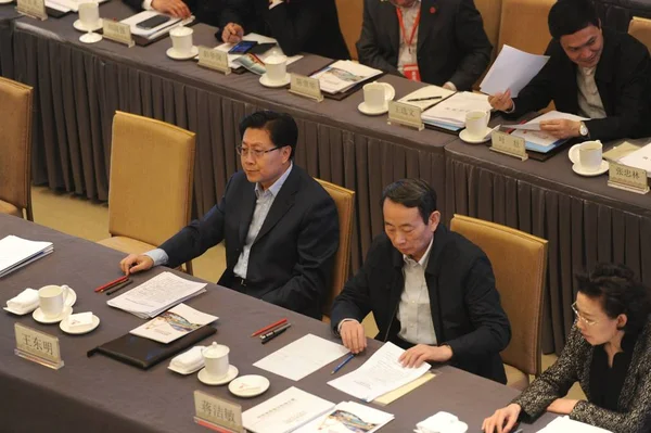 Jiang Jiemin Centro Chefe Comissão Estatal Supervisão Administração Ativos Presidente — Fotografia de Stock