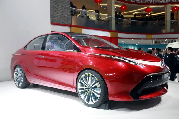 Toyota Ns4 Plug Hybrid Concept Syns Displayen Beijing International Automotive — Stockfoto