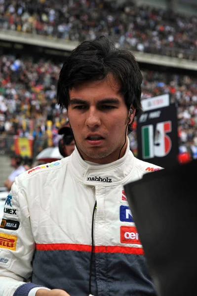 Messicano Sergio Perez Del Team Sauber Stato Fotografato Durante Gran — Foto Stock