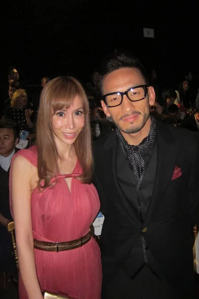 Ancienne Star Japonaise Football Nakata Hidetoshi Est Photographiée Lors Une — Photo