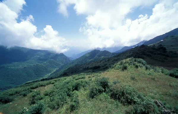 Landschap Van Shennong Ding Scenic Area Shennongjia Het Centrum Van — Stockfoto