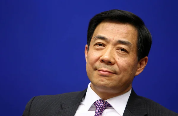 File Xilai Entonces Ministro Comercio China Hijo Del Viceprimer Ministro — Foto de Stock