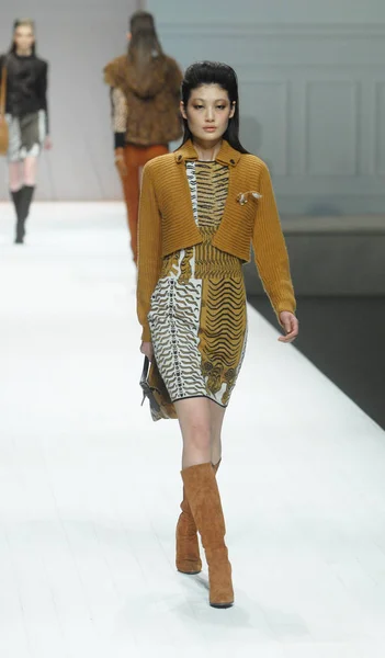 Défilé Marc Cain Lors China Fashion Week Automne Hiver 2012 — Photo