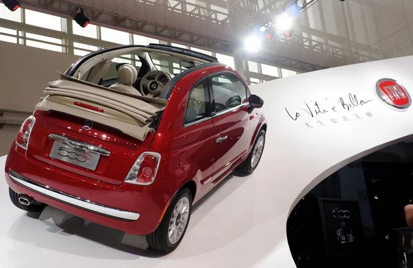 Una Fiat Viaggio Esposta Durante 12Esima Mostra Internazionale Dell Automotive — Foto Stock