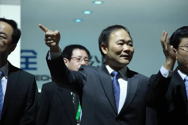 Shufu Presidente Zhejiang Geely Holding Group Ltd Representa Durante 12ª —  Fotos de Stock