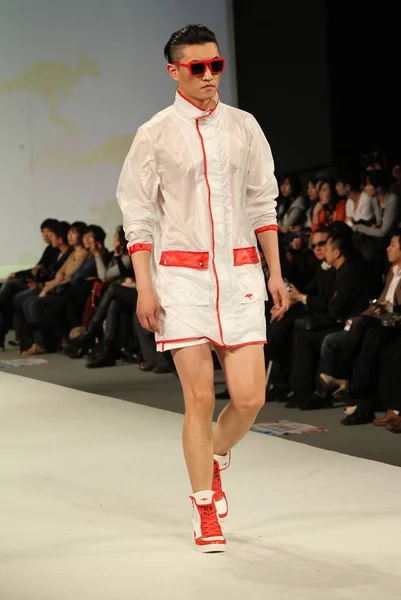 Kangaroos Desfile Moda China Fashion Week Outono Inverno 2012 Pequim — Fotografia de Stock