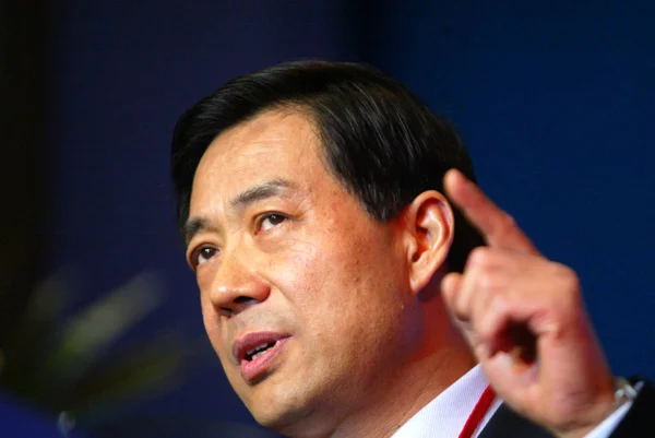 Xilai Entonces Gobernador Provincia Liaoning Hijo Del Viceprimer Ministro Chino —  Fotos de Stock