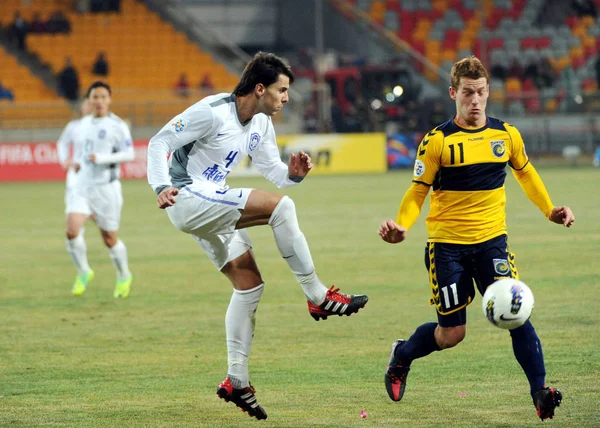 Oliver John Bozanic Australias Central Coast Mariners Pravdu Výzev Milan — Stock fotografie