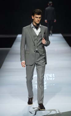 Cadini fashion show during the China Fashion Week Autumn/Winter 2012 in Beijing, China, 26 March 2012. clipart