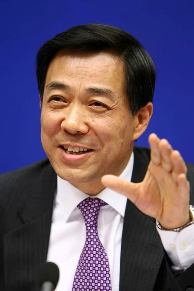 Xilai Pak Ministr Obchodu Číny Syn Bývalého Čínského Vice Premier — Stock fotografie